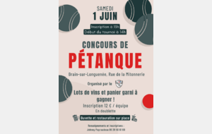 Tournoi de pétanque